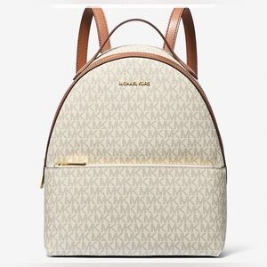 Michael Kors Vanills Sheila Medium Logo Backpack originally $498